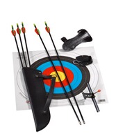 Sportbogen Set Herren, Black Flash Archery