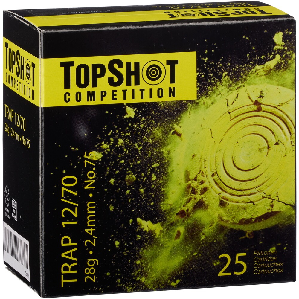 12/70 Trap 2,4 mm 28 g, TOPSHOT Competition