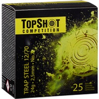 12/70 Trap Steel 2,5mm 24g, TOPSHOT Competition