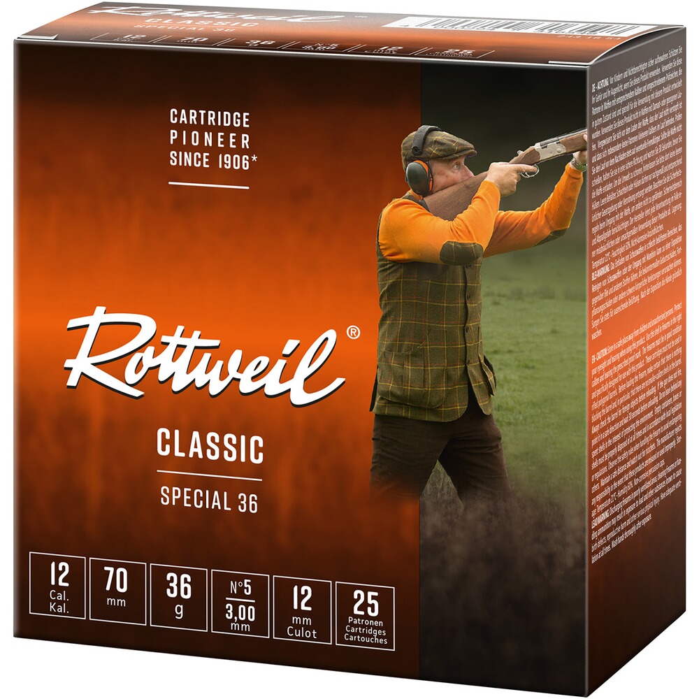 12/70 Special 36 3,0mm 36g, Rottweil