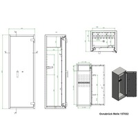 Waffenschrank Osnabrück-Melle l für 8 Langwaffen, ISS