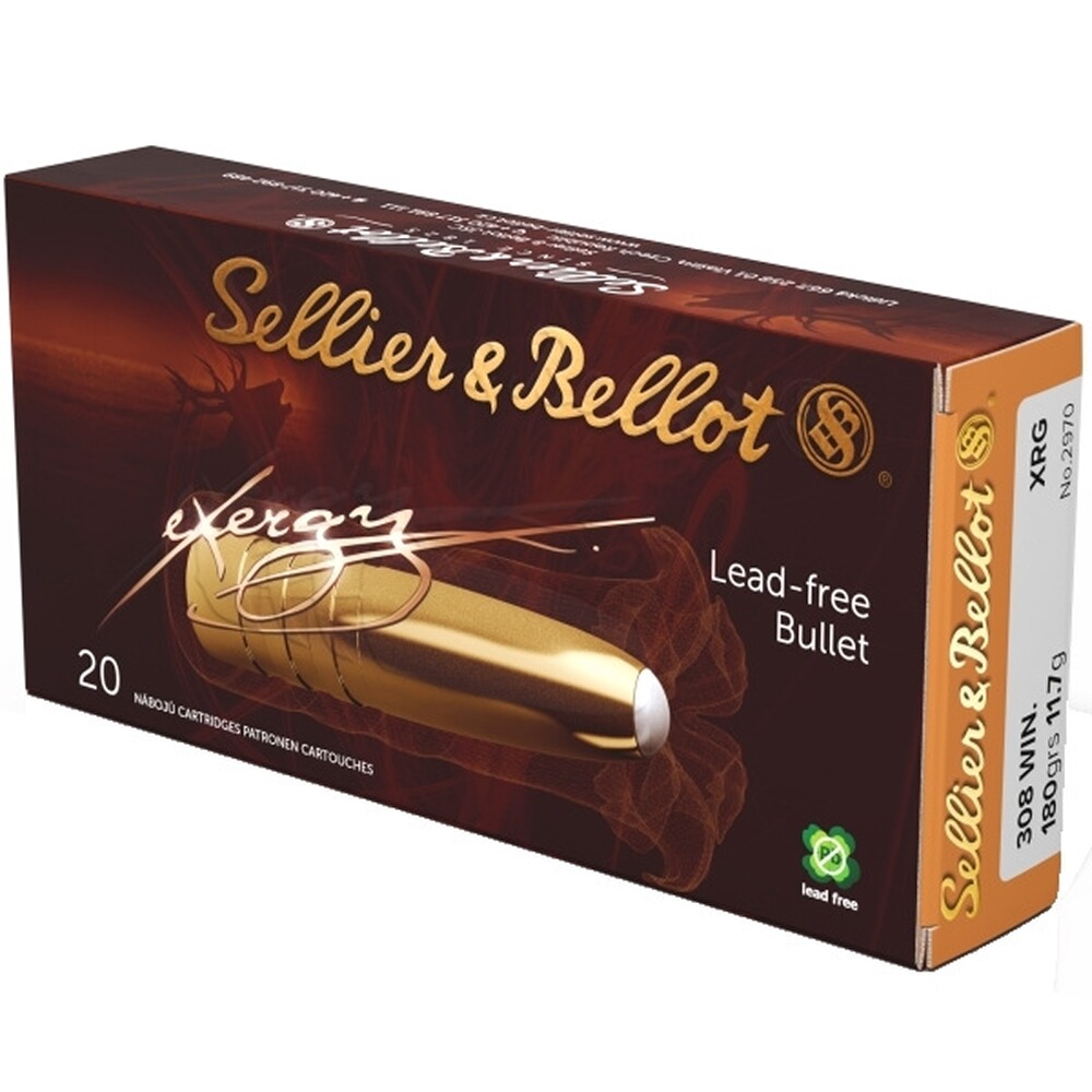 .308 Win. eXergy bleifrei 11,7g/180grs., Sellier & Bellot