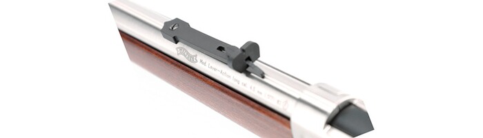CO2 Gewehr Lever Action Steel Finish, Walther