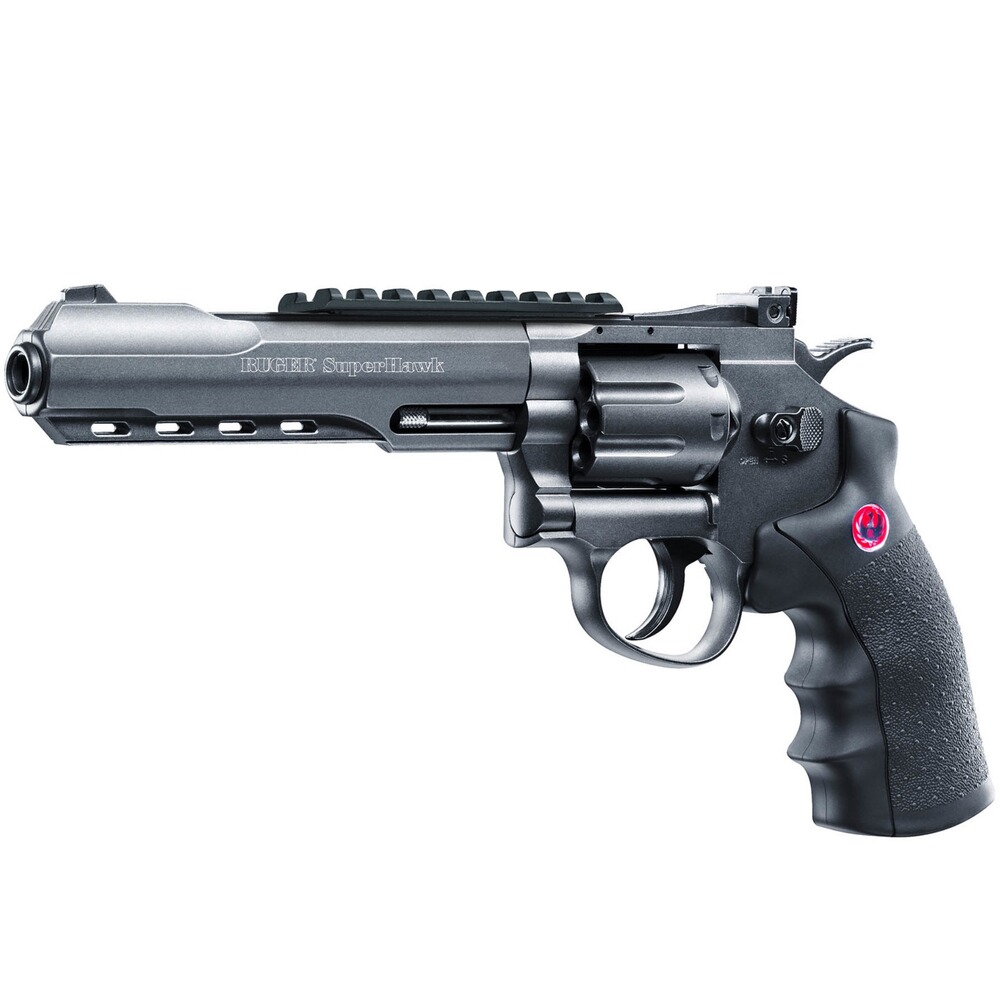 Airsoft Revolver Super Hawk 6" CO2, Ruger