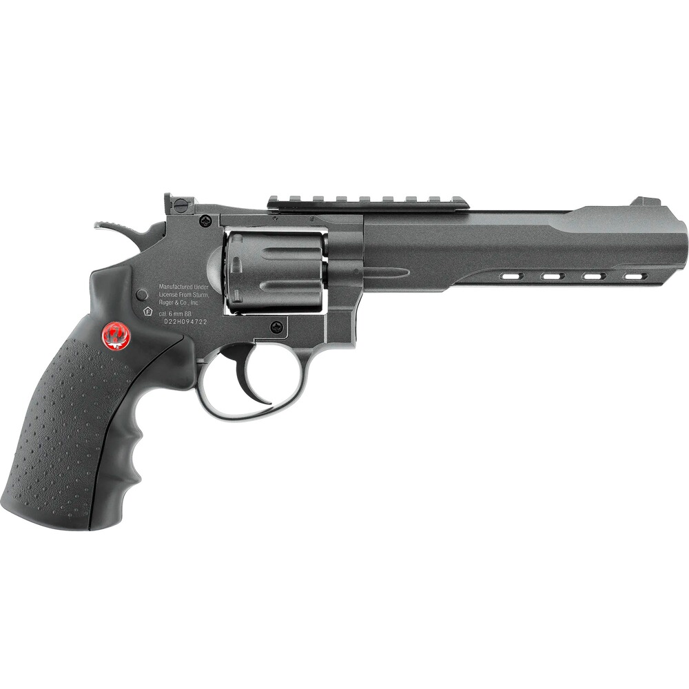Airsoft Revolver Super Hawk 6" CO2, Ruger
