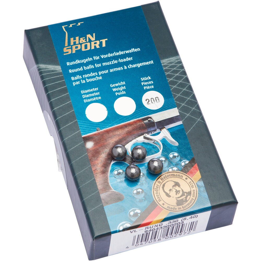 Rundkugeln Spezial – 200 Stück, Kaliber .322 - .375