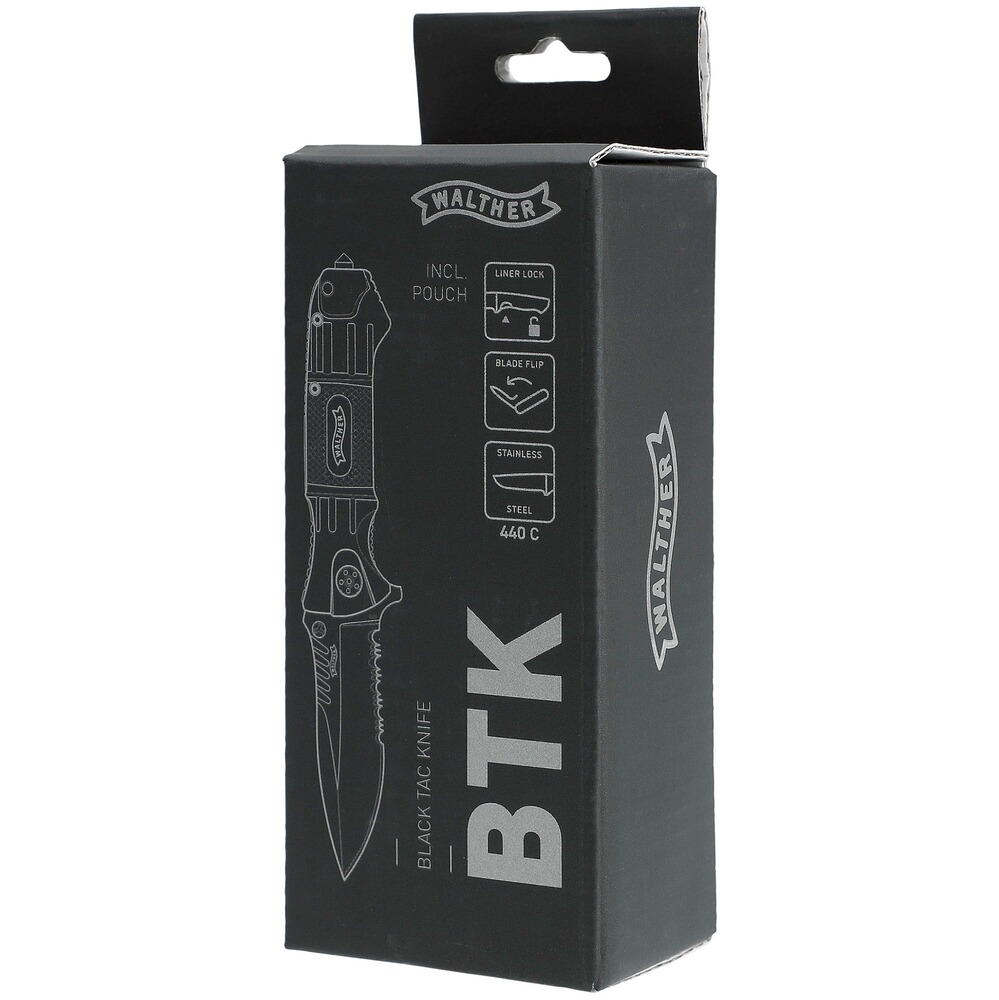 Black Tac Knife BTK, Walther