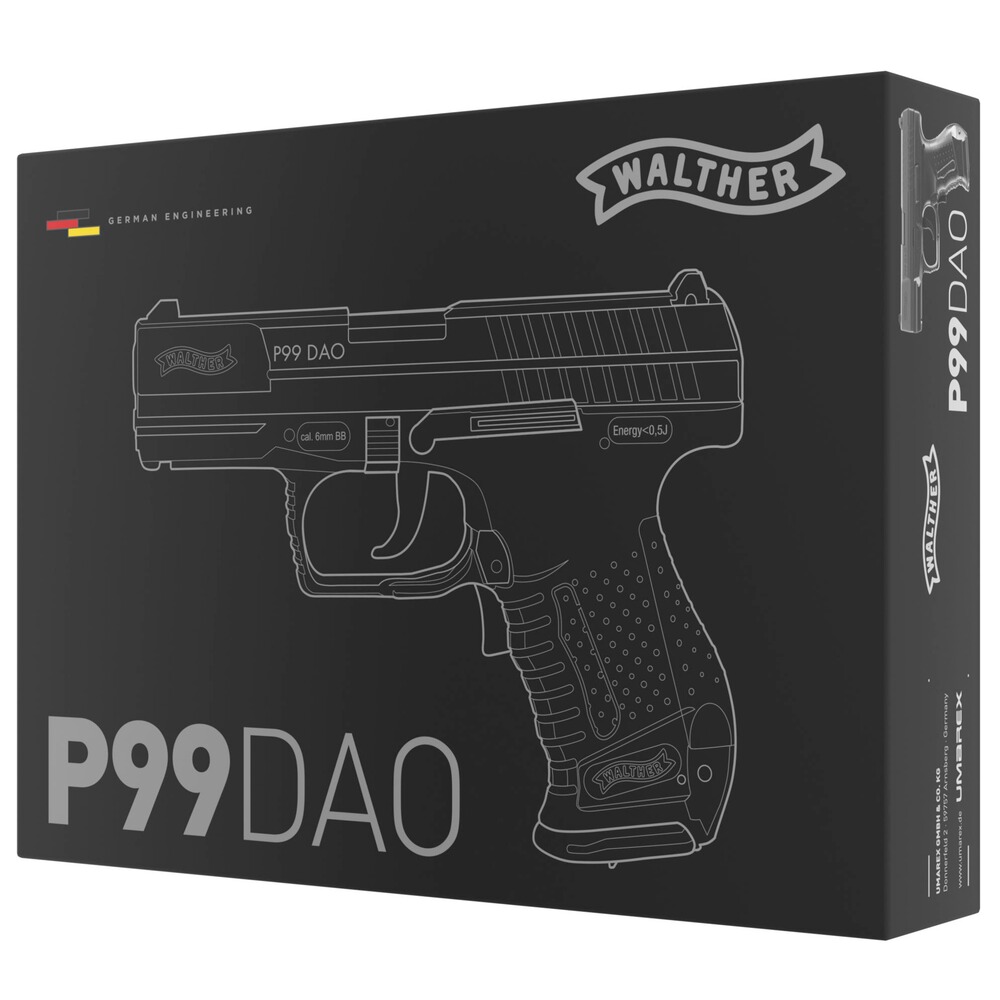 Airsoft Pistole P99 AEG, Walther