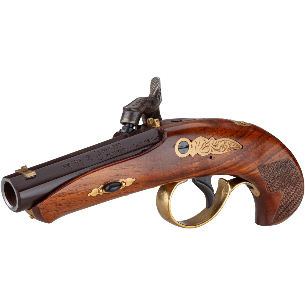 Vorderlader Pistole Philadelphia Derringer Perkussion, Davide Pedersoli
