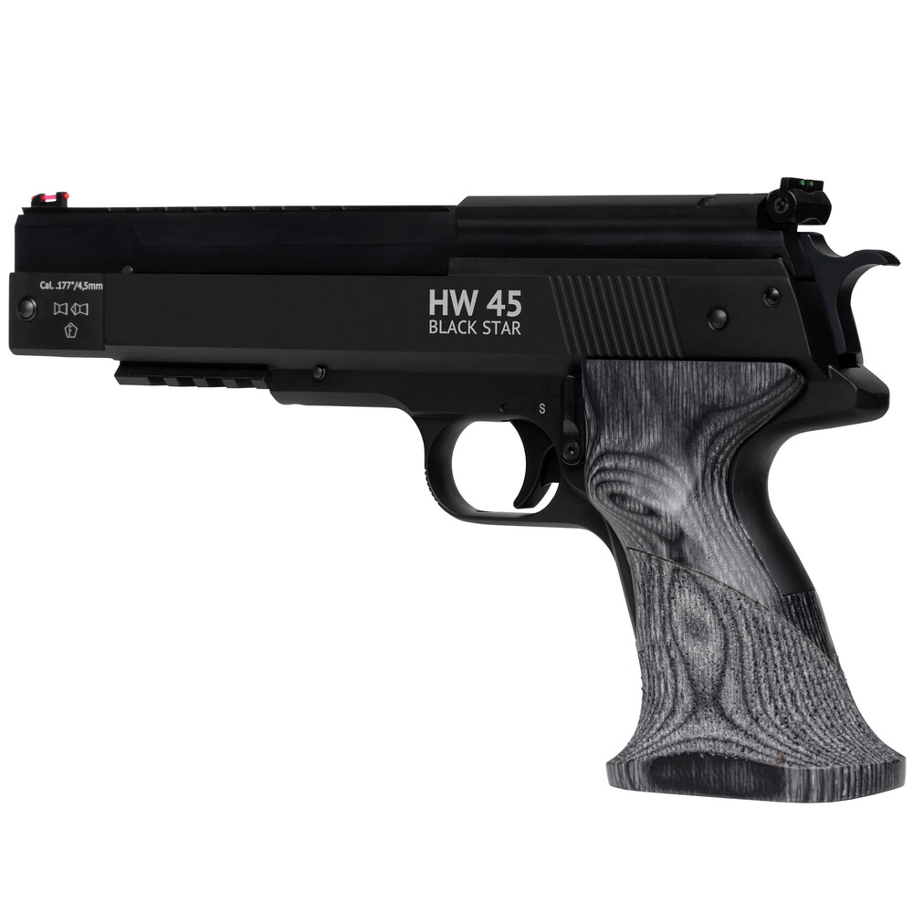 Luftpistole HW 45 Black Star, Weihrauch Sport