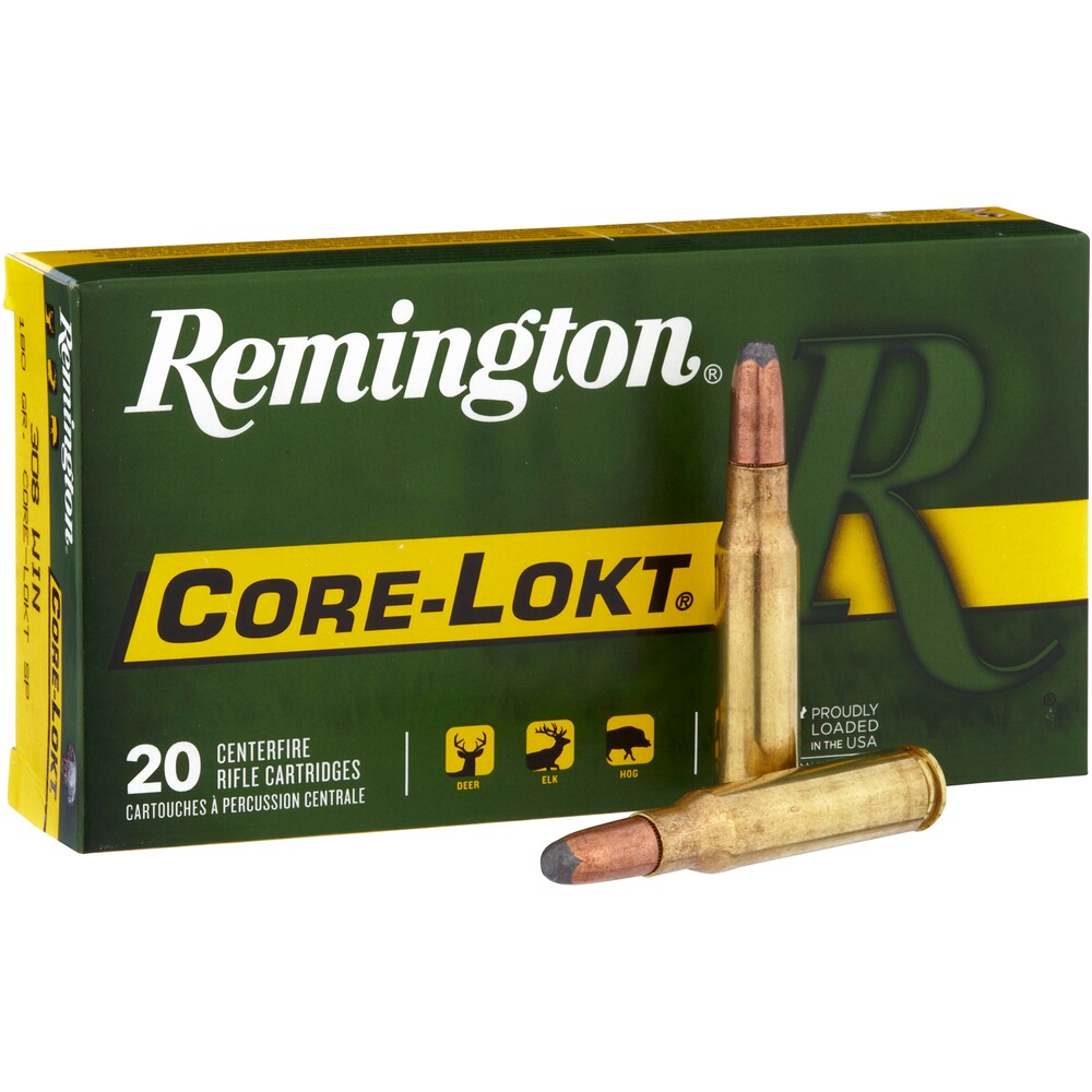 .308 Win. Core-Lokt SP 11,7g/180grs.