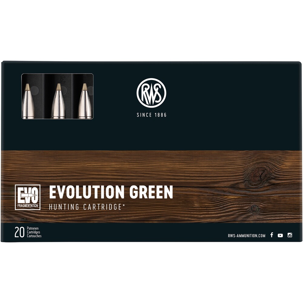 8x57 IRS Evolution Green 9,0g/139grs.