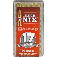 .17 HMR NTX Bleifrei 1,0g/15,5grs., Hornady