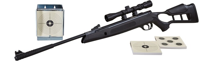 Luftgewehr Chili Thumbhole – Set, Mercury air