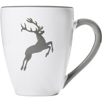 Frühstücksbecher Hirsch, Gmundner Keramik