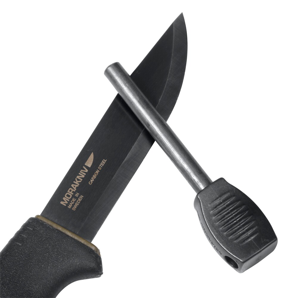 Messer Bushcraft Survival His-Vis Orange, Morakniv