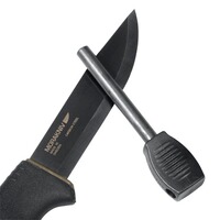 Messer Bushcraft Survival His-Vis Orange, Morakniv