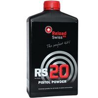Nitrocellulosepulver RS20 (IPSC), Reload Swiss