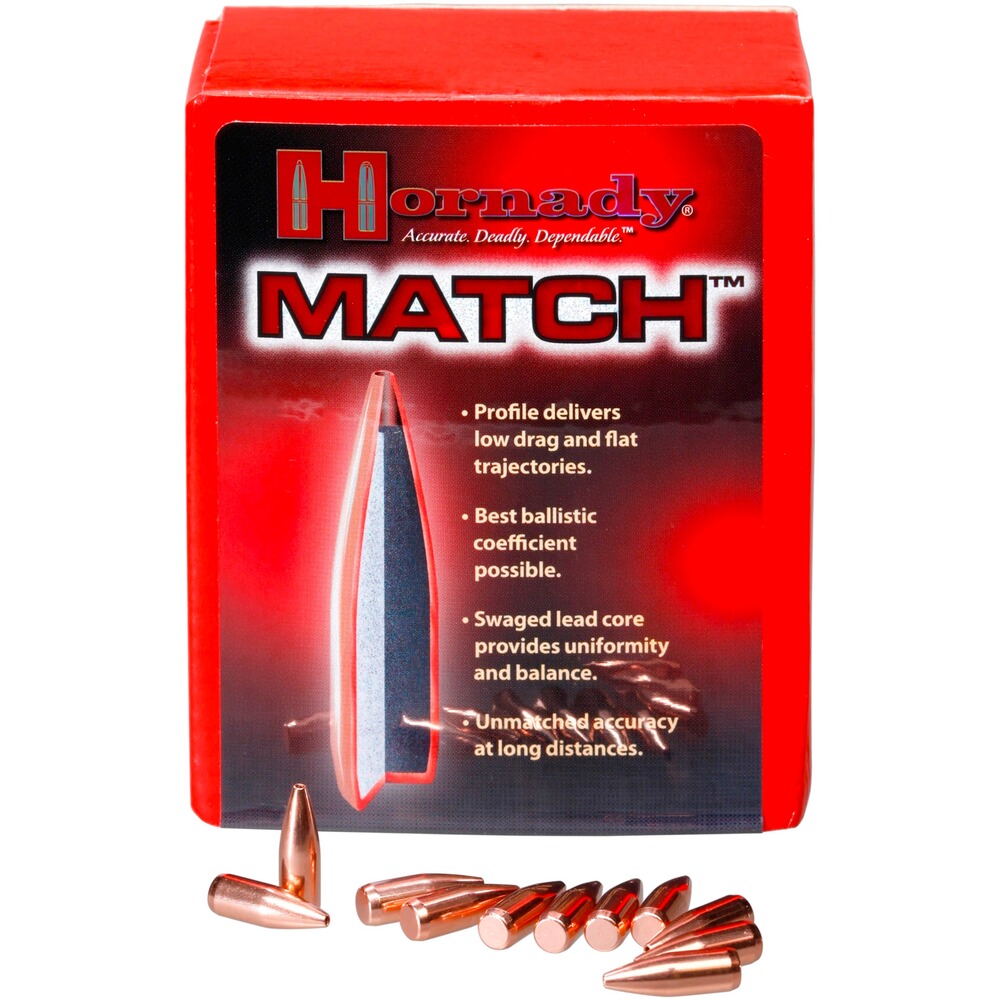 Geschosse .224 3,4g/52grs. BTHP Match
