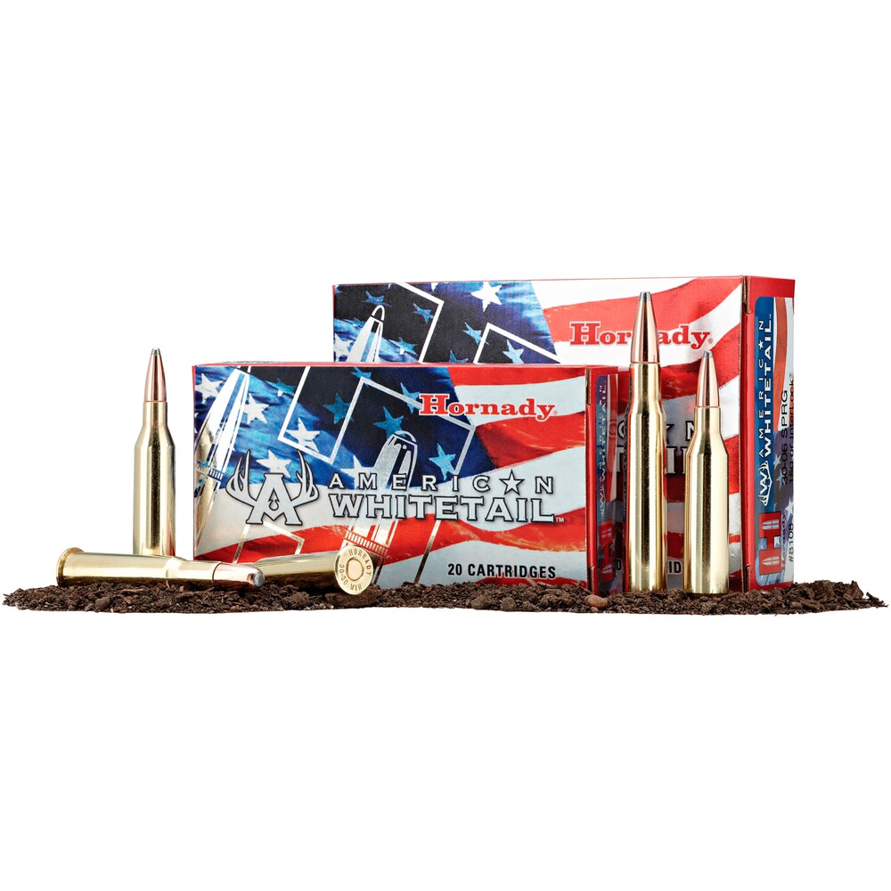 .243 Win. American Whitetail Interlock BTSP 6,5g/100grs., Hornady