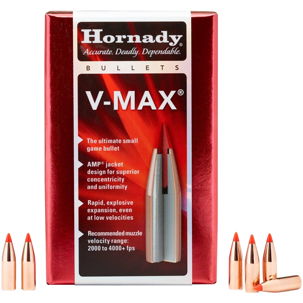 Geschosse .224 3,6g/55grs. V-MAX, Hornady