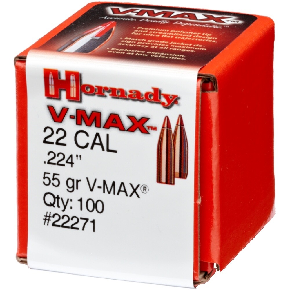 Geschosse .224 3,6g/55grs. V-MAX