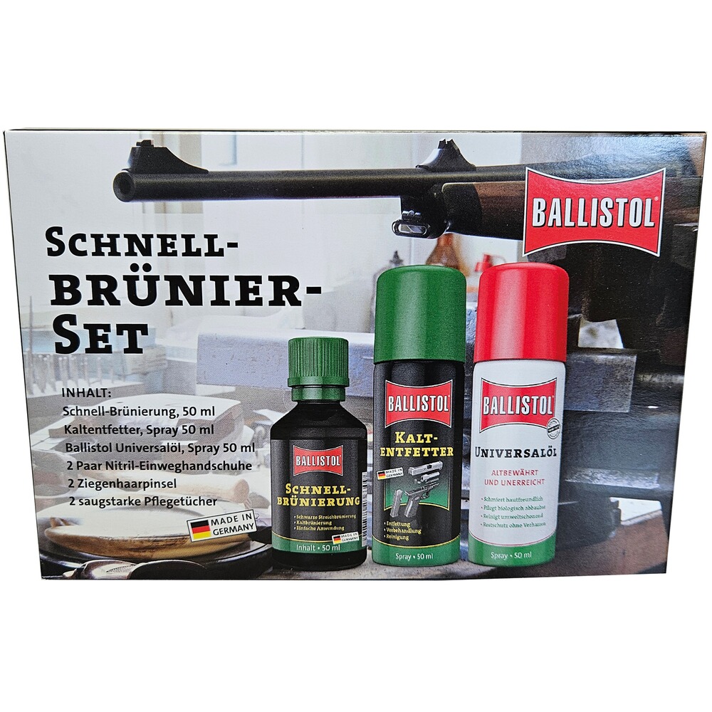Schnellbrünierung – Set