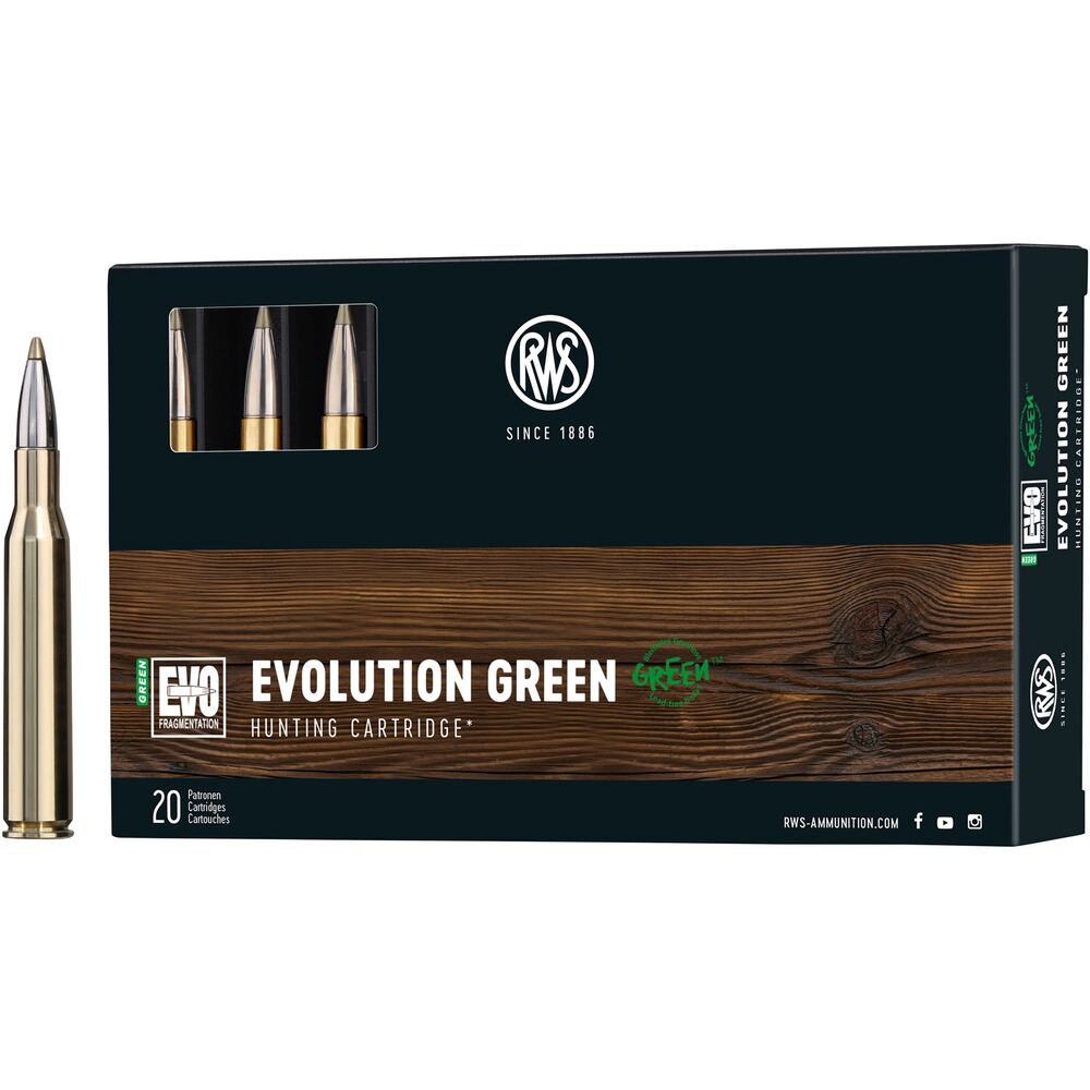 .270 Win. Evolution Green 6,2g/96grs., RWS