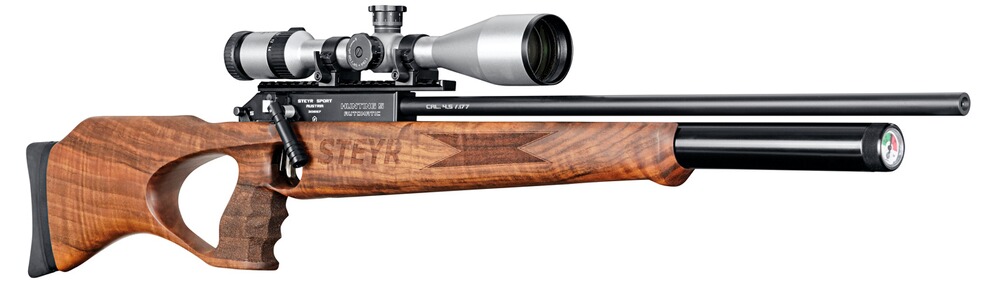 Match Luftgewehr Hunting 5 Automatik – 24 Joule, Steyr Sport