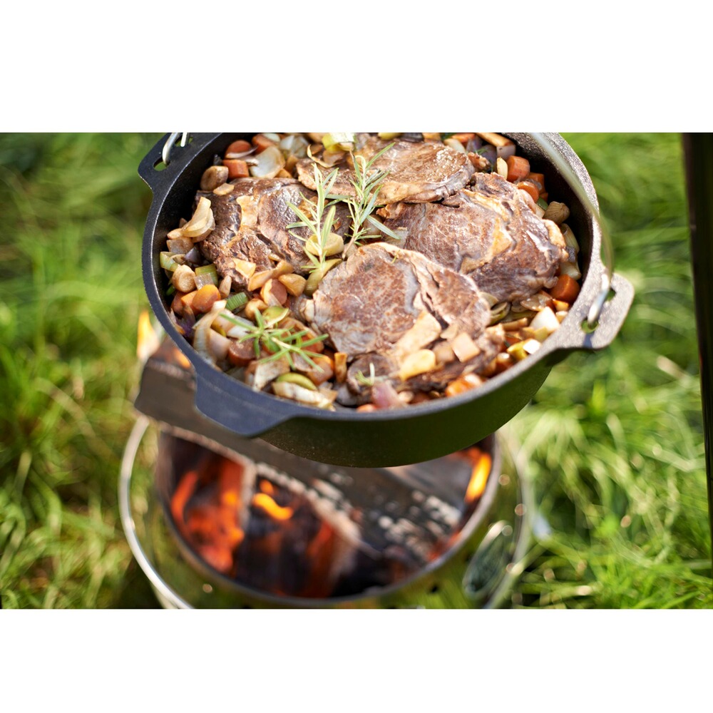 Dutch Oven Feuertopf mit Standfüßen, Petromax