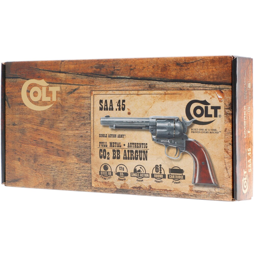 CO2 Revolver Army 45 Rundkugel, Colt