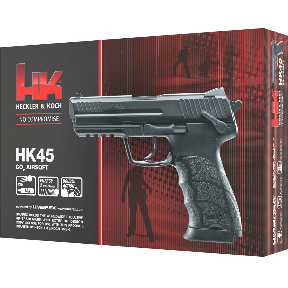 Airsoft Pistole HK45 CO2, Heckler & Koch