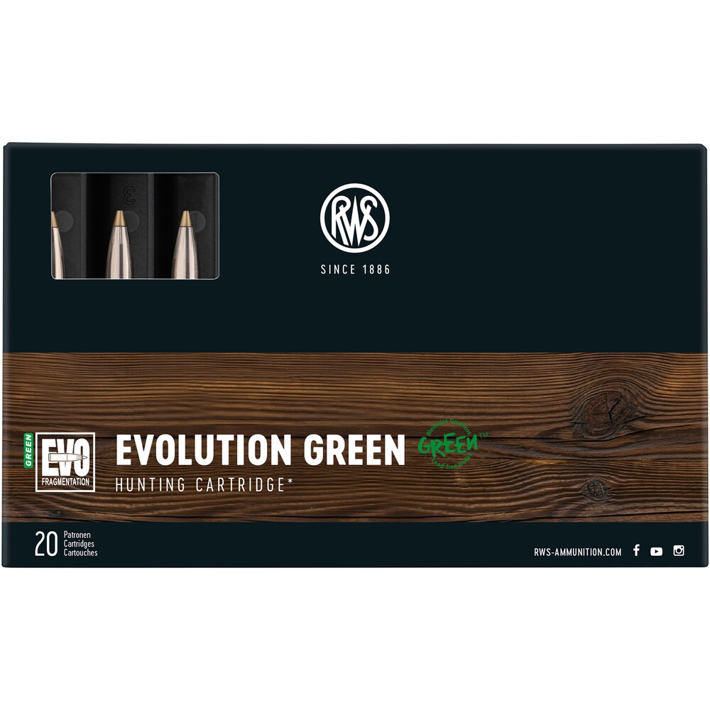 6,5x55 Evolution Green 6,0g/93grs.