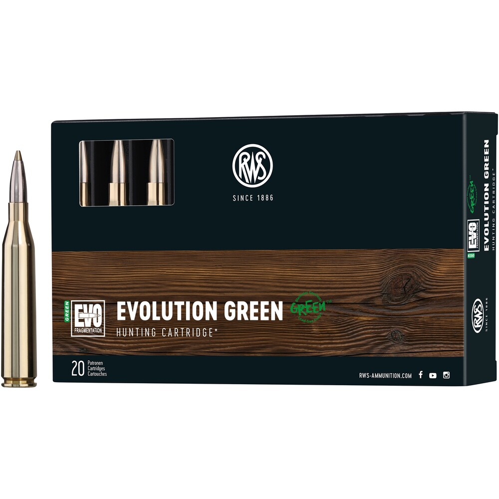 6,5x68 Evolution Green 6,0g/93grs., RWS
