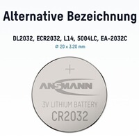 Knopfzelle CR2032, Ansmann