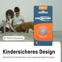 Knopfzelle CR2032, Ansmann