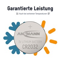 Knopfzelle CR2032, Ansmann