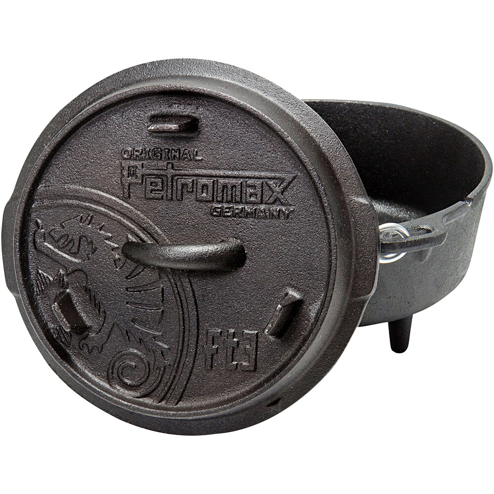 Dutch Oven Feuertopf mit Standfüßen, Petromax