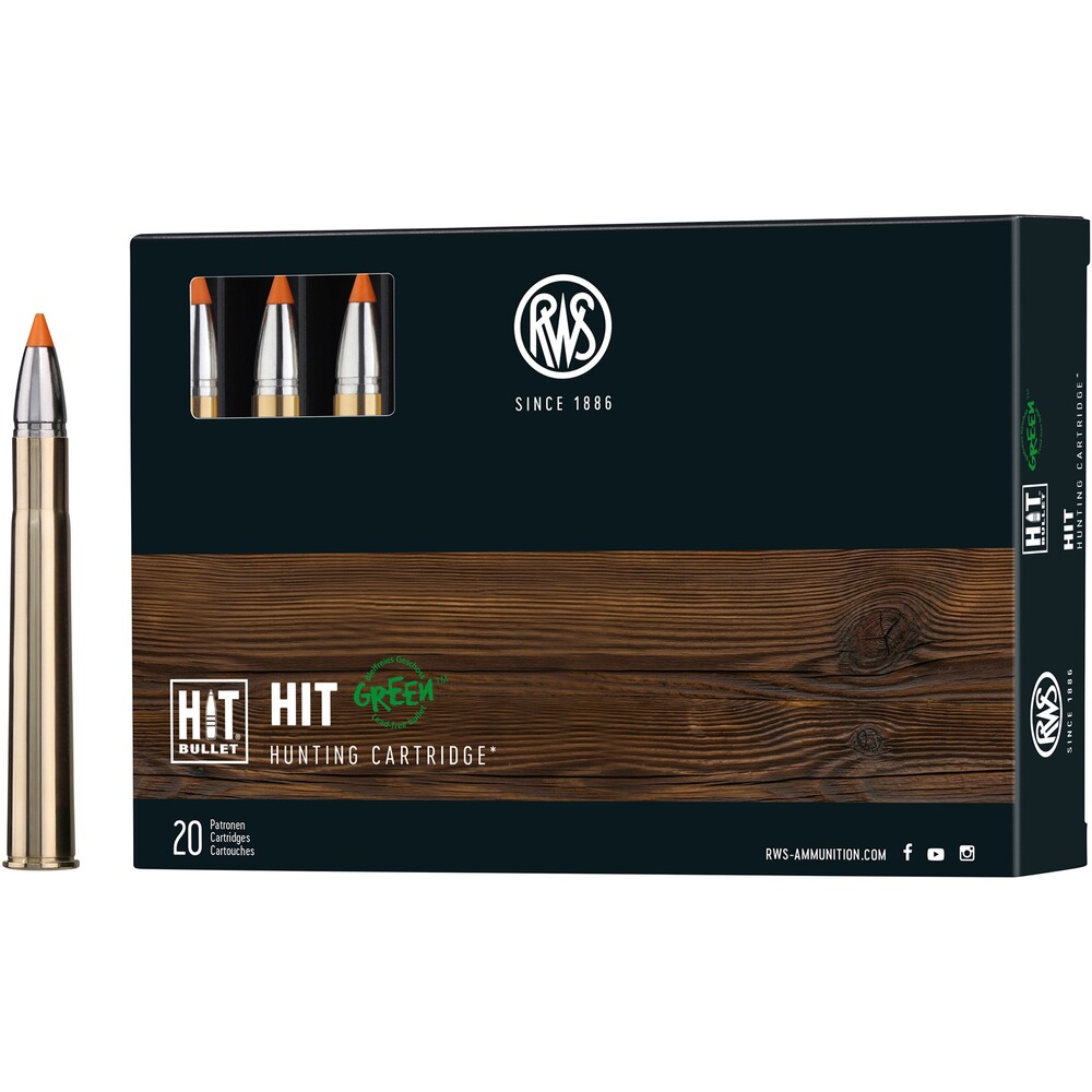9,3x74 R HIT 16,2g/250grs., RWS