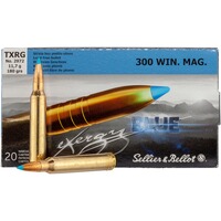 .300 Win. Mag. TXRG blue 11,7g/180grs., Sellier & Bellot