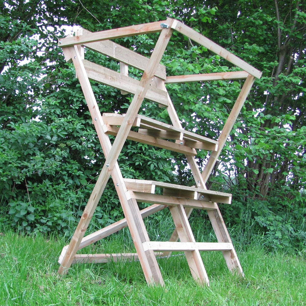 Scherenleiter SLE2-190 für 2 Personen, inkl. Transport, Bassner