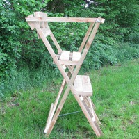 Scherenleiter SLE2-190 für 2 Personen, inkl. Transport, Bassner