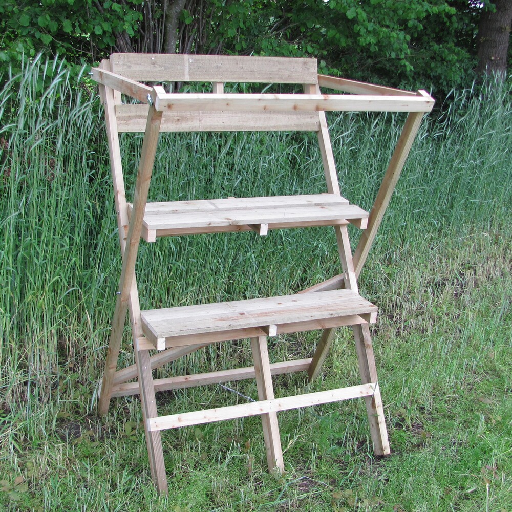 Scherenleiter SLE2-190 für 2 Personen, inkl. Transport, Bassner