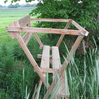 Scherenleiter SLE2-190 für 2 Personen, inkl. Transport, Bassner