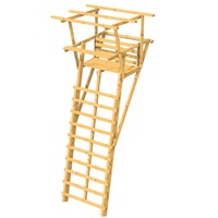 Ansitzleiter 329 mit Dach für 2 Personen, Bassner