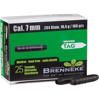 Geschosse .284 10,4g/160grs. TAG, Brenneke