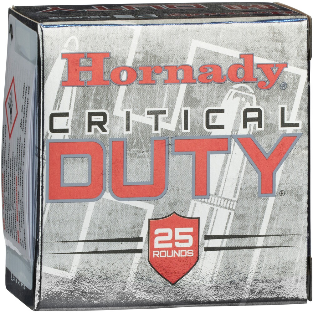 9 mm Luger Critical Duty 135grs.