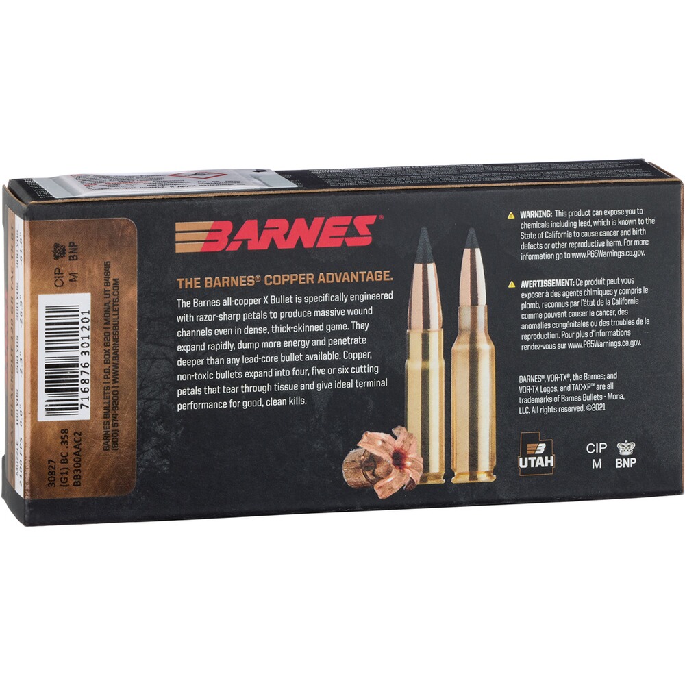 .300 AAC Blackout TAC-TX BT 7,8g/120grs., Barnes