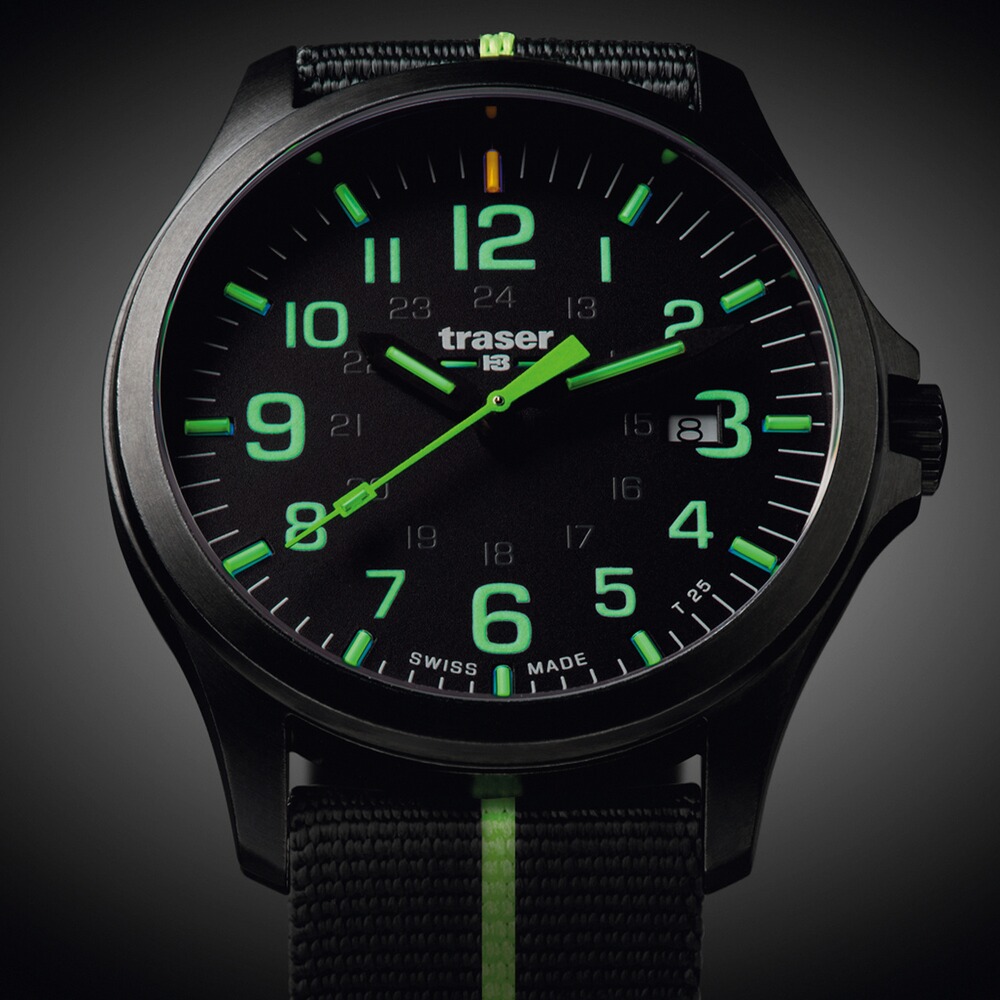 Armbanduhr P67 Officer Pro GunMetal H3, Traser