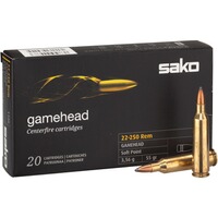 .22-250 Rem. Gamehead SP 3,6g/55grs., Sako